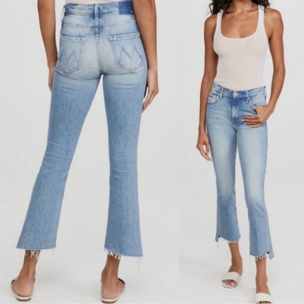 Mother Jeans The Inside Crop Step Fray